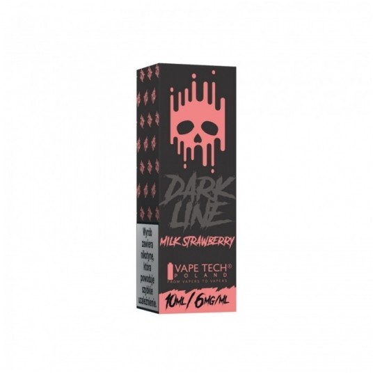26 Liquid Dark Line 10ml - Milk Strawberry 6mg -zdjęcie numer 1