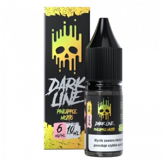 26 Liquid Dark Line 10ml - Pineapple Mojito 6mg -zdjęcie numer 1