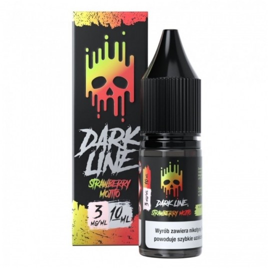 26 Liquid Dark Line 10ml - Strawberry Mojito 3mg -zdjęcie numer 1