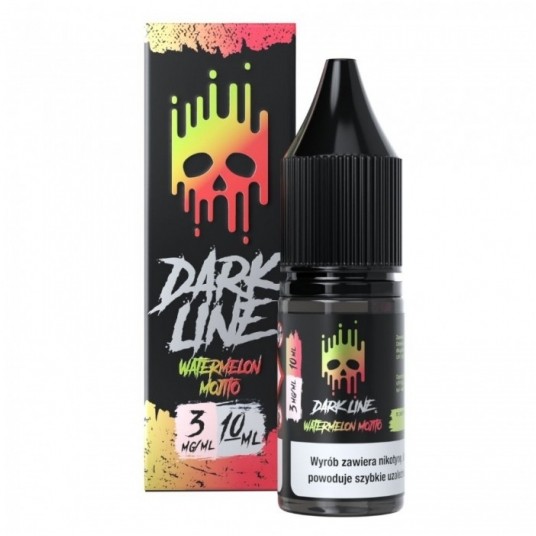 26 Liquid Dark Line 10ml - Watermelon Mojito 3mg -zdjęcie numer 1