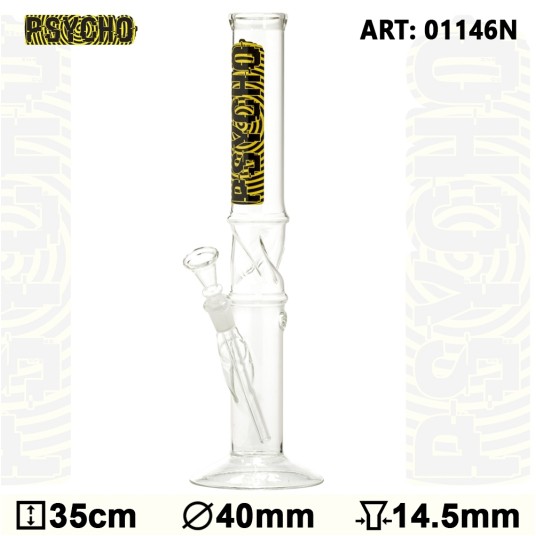 Bongo szklane 35cm Psycho - 01146N -zdjęcie numer 1