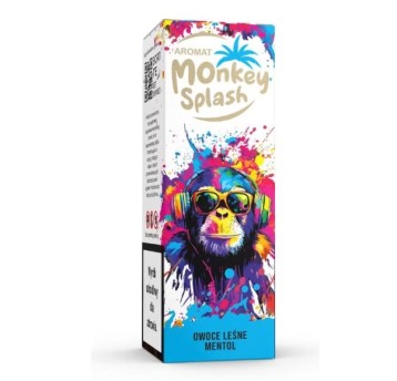 26 Longfill Monkey Splash 8/10 - Owoce Leśne Menth