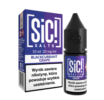 26 SALT SIC! Duplex 20mg - Blackcurrant Grape