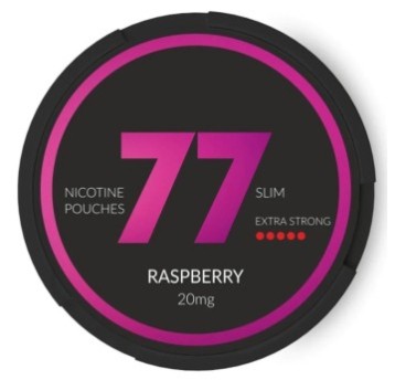 26 Snus 77 Slim 20mg - Raspberry Ice