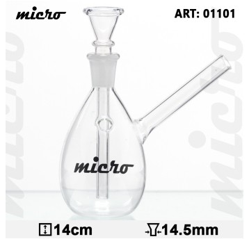 Bongo szklane 14cm Micro - 01101