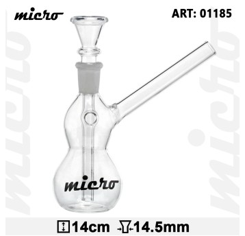 Bongo szklane 14cm Micro - 01185