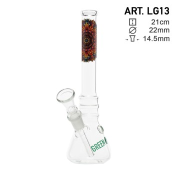 Bongo szklane 21cm Greenline - LG13