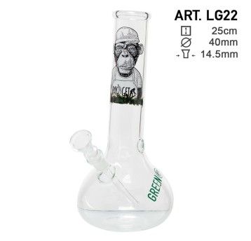 Bongo szklane 25cm Greenline - LG22