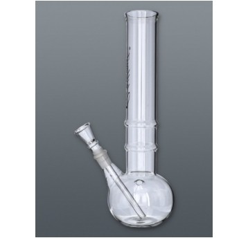 Bongo szklane duże klasyczne z prążkami 5-3804