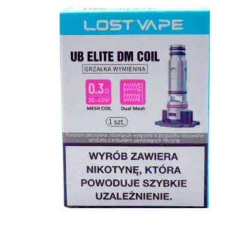 Grzałka Lost Vape UB Elite DM E-plus - 0.3 ohm