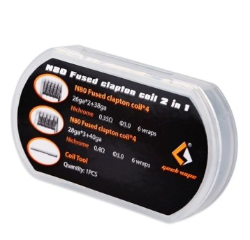 Grzałki Geekvape 2in1 - N80 Fused Clapton