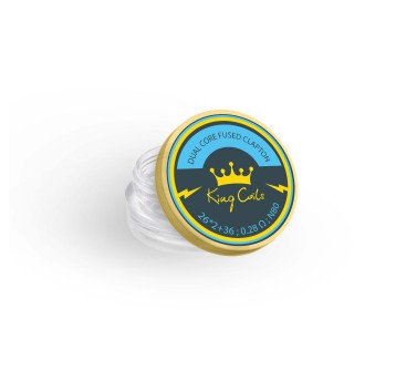 Grzałki KingCoils 2szt - Dual Core Fused Clapton