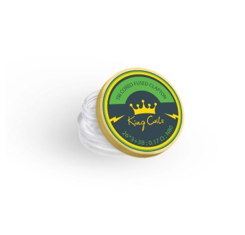 Grzałki KingCoils 2szt - Tri Core Fused Clapton