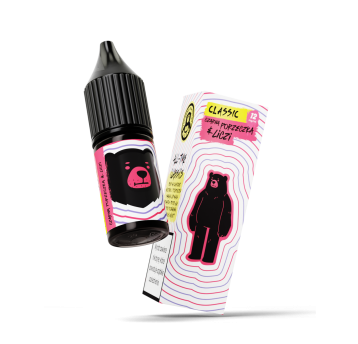 LIQUID Go Bears Classic - Czarna Porz. Liczi 12mg
