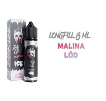 Longfill Dark Line Ice 8/60ml - Raspberry