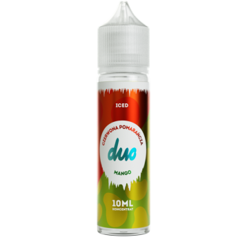 Longfill Duo Iced 10/60ml - Cz. Pomarańcza Mango