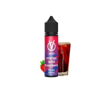 Longfill VBAR VJUICE - Energy Wild Strawberry