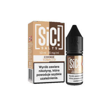 SALT SIC! Duplex 20mg - Cookie Tobacco