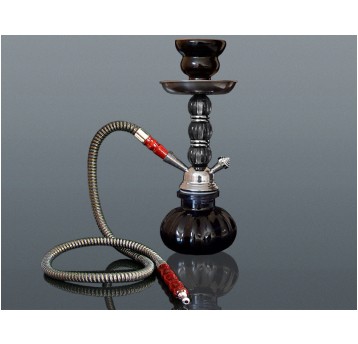 Shisha mała czarna 1 wąż 5-5375