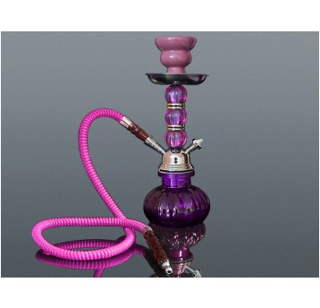 Shisha mała fioletowa 1 wąż 5-5379