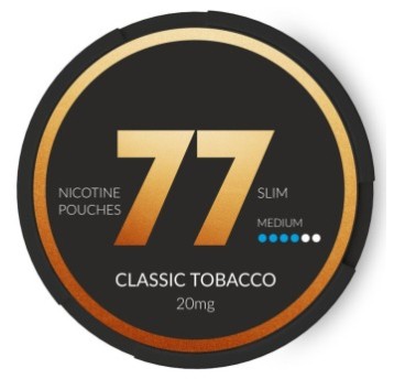 Snus 77 Slim 20mg - Classic Tobacco