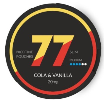 Snus 77 Slim 20mg - Cola Vanilla