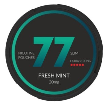 Snus 77 Slim 20mg - Fresh Mint
