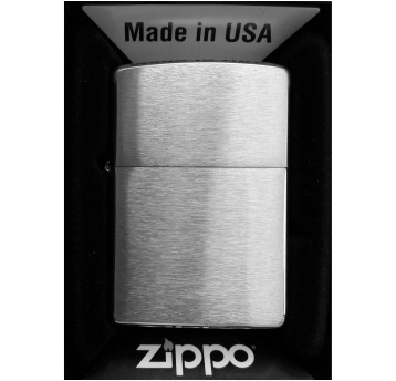 Zapalniczka Zippo - Brushed Chrome