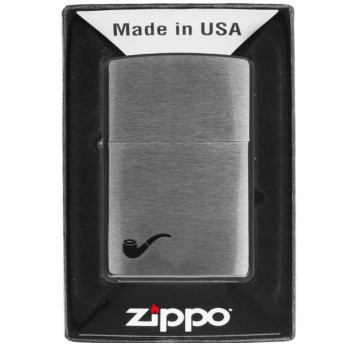 Zapalniczka Zippo - Brushed Chrome PIPE